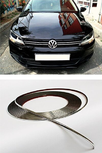 point marketing شريط زخرفي من الكروم ثلاثي الأبعاد مطلي بالنيكل 9 مم × 10 متر