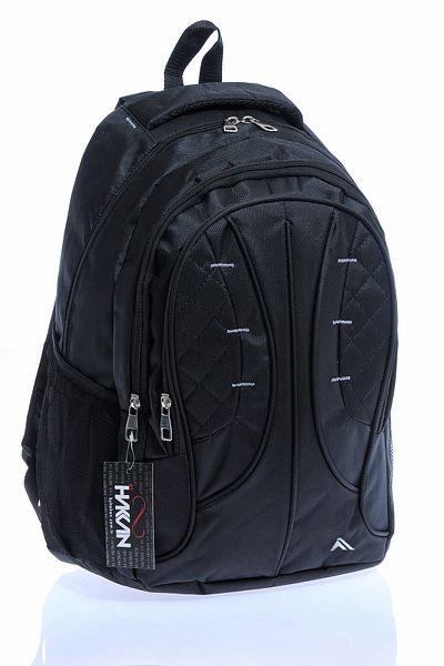 By Hakan Pl-507 Unisex Backpack Σχολική Τσάντα Γυμνασίου Γυμνασίου Πανεπιστημιακή Τσάντα Μαύρη