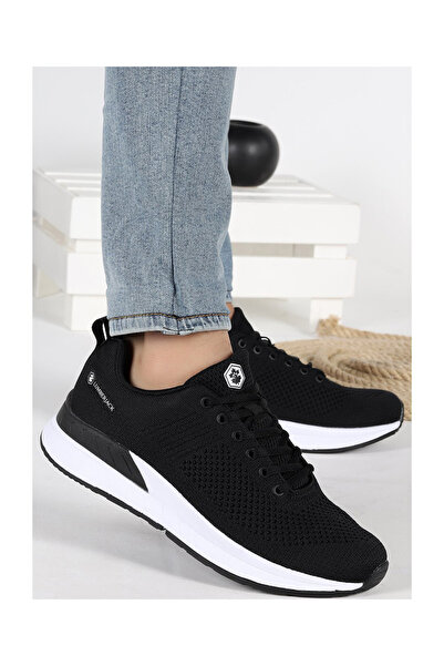 lumberjack Connect ежедневни спортни обувки за ходене и бягане, черни