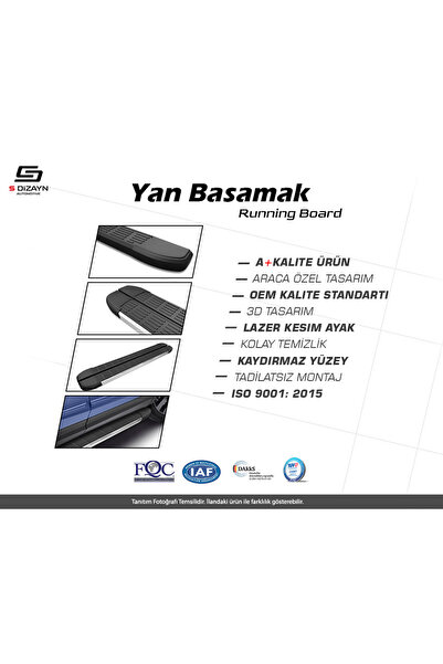 carrest Mg Hs 2021-2024 Yan Basamak Krom Şerit S-line Modeli