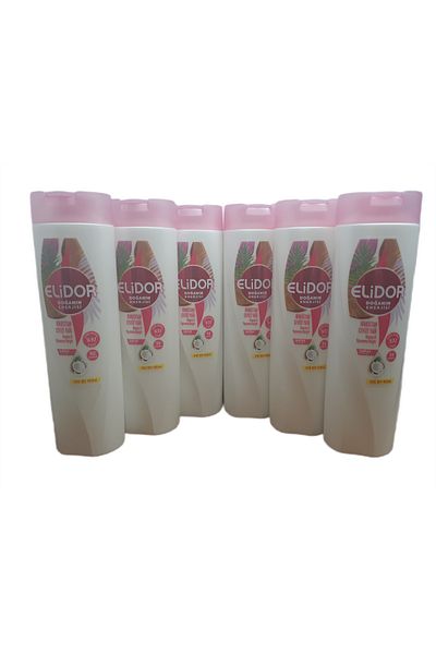 Elidor ELIDOR Coconut Oil Shampoo - 400 ML x 6 Pieces