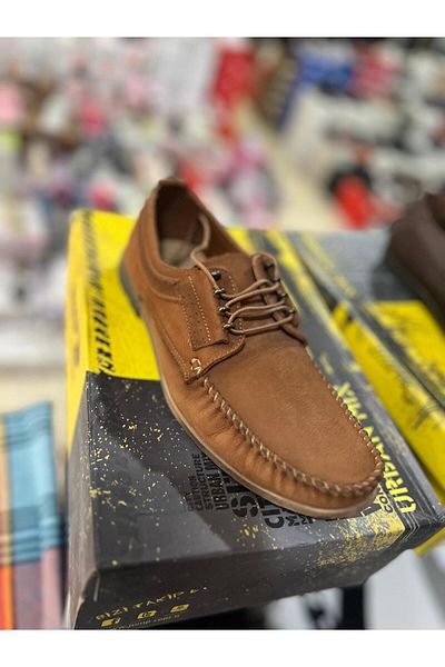 Jumper Men's Brown Thermo Shoes - Lace-up