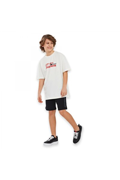 SKECHERS Sk241097 Essential B 5 Inch Black Boy's Shorts