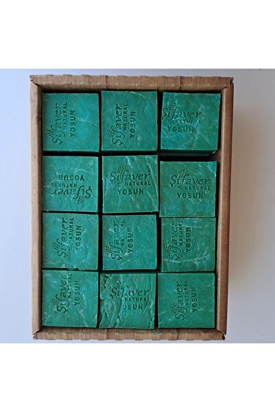 ŞİFAVER Doğal Ve El Yapımı Aile Boy Yosun Özü Sabunu 6 kg 48 Adet