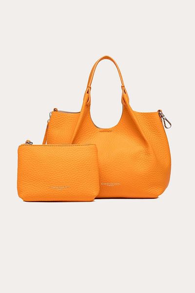 GIANNI CHIARINI Prayer Leather Shoulder Bag
