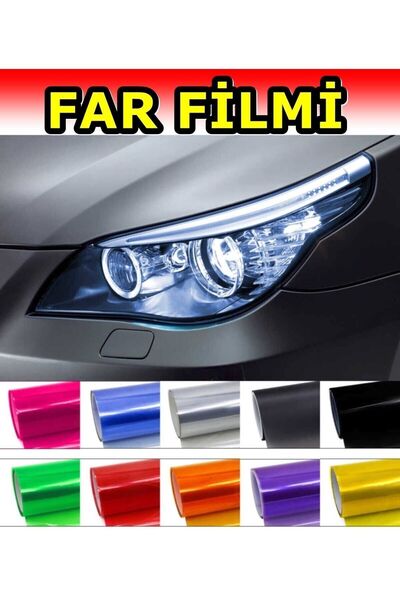 point marketing Film folie pentru opritor faruri portocaliu Finisaj transparent Durabil Calitate bună 1 metru