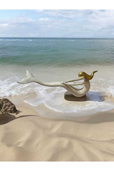 Umay Project Dekor Deniz Kızı Temalı Obje Polyester Heykel - Bebek / Çocuk / ...