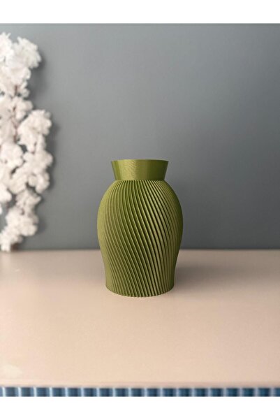 Limon 3D Desing Modern Şık Ve Dekoratif Dayanıklı Boncuk Vazosu | Salon - Ser...