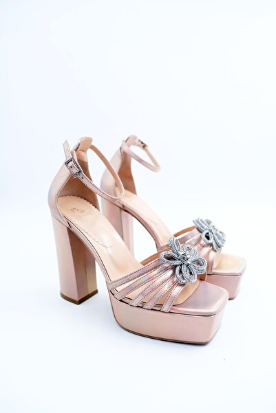 Tenau Γυναικεία βραδινά παπούτσια από γνήσιο δέρμα