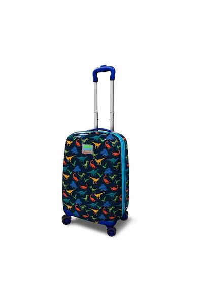 Yaygan Çanta Coral High Dinozor Desenli Çekçekli Valiz