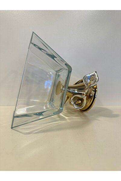 PLUS HOME SALATA KASE CAM AYAK KISMI PİRİNÇ GALA MODELİ