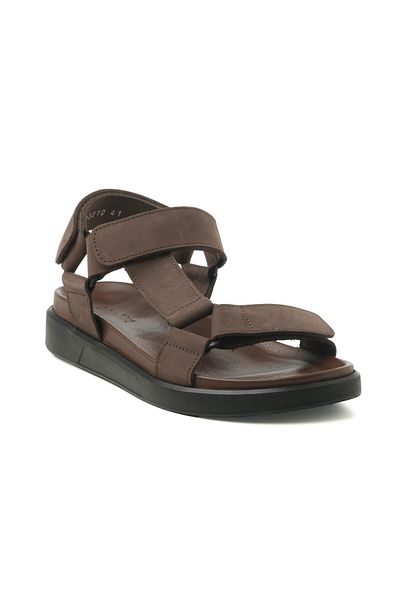 John May Ανδρικά σανδάλια John May Nubuck Brown - AG-23210-8