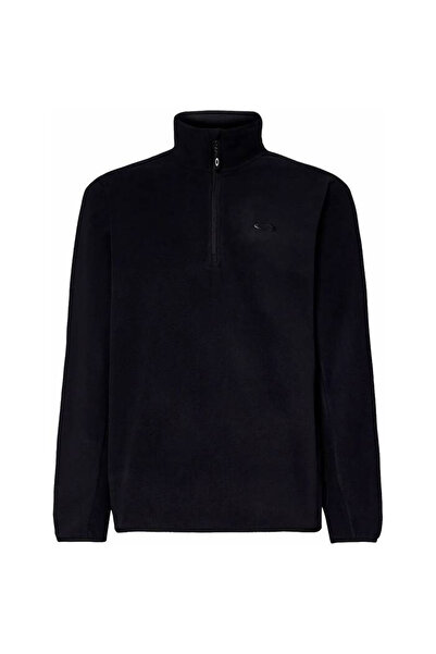 Oakley Maple Ridge Erkek Yarım Fermuarlı Polar Üst Siyah