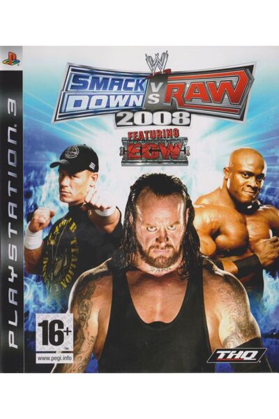 THQ PS3 - SmackDown vs Raw. 2008 Oyun