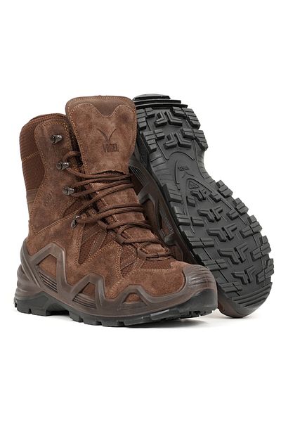 Vogel Suede Leather Boots GUARD X - Zipperless and Waterproof
