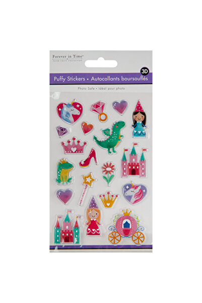 Bluoksweet Model în relief cu eroi din poveste - Autocolant decorativ pentru ...