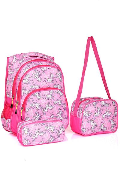 Wander Rucsac de școală Ponny 103 - Set de 3