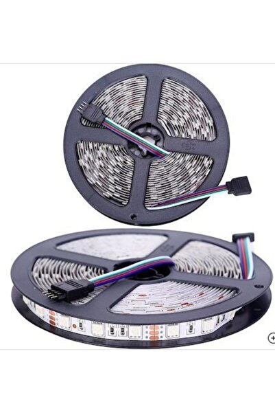 LOVYCO Led Şerit 5050 Rgb Iç Mekan 3 Çipli 5mt 60 Ledli