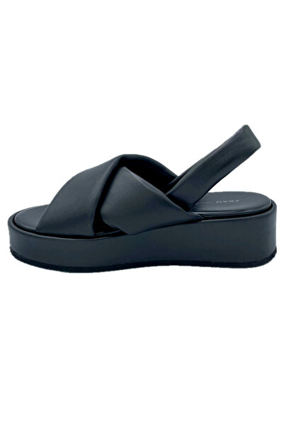 Frau Women / Girls Sandals 87R8 Frau Mofy Nero