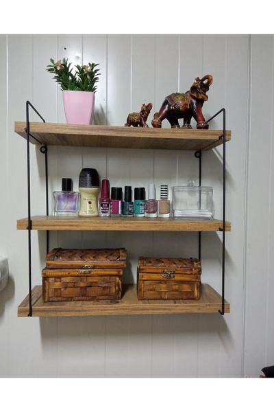 İZMİR ALİNDA MOBİLYA 3 KATLI DUVAR RAFI