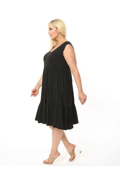 Butik Nilyam Γυναικείο φόρεμα με λαιμόκοψη V