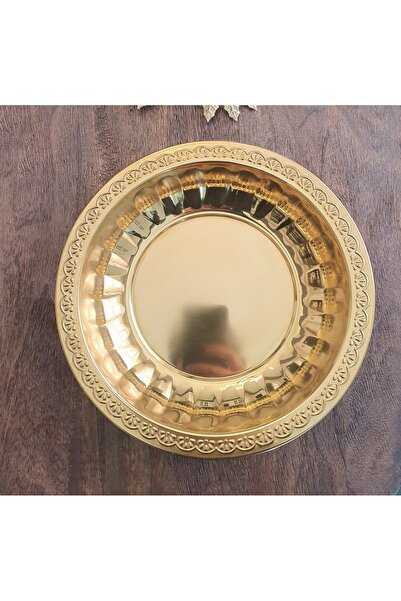 LOVYCO Gold Detailed Presentation Storage & Fruit Plate 30 cm