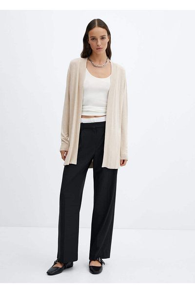 MANGO Woman Cardigan subțire de tricotaj