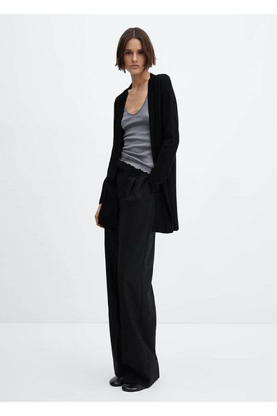 MANGO Woman Thin knitwear cardigan
