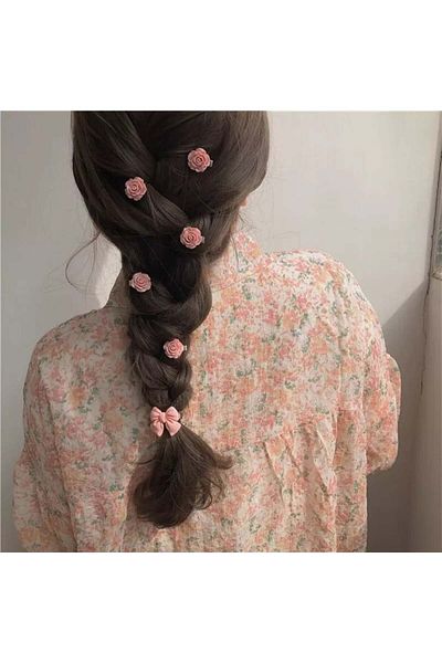So Much Accesories So-much Small Collet Floral 6-Piece Buckle Set-8