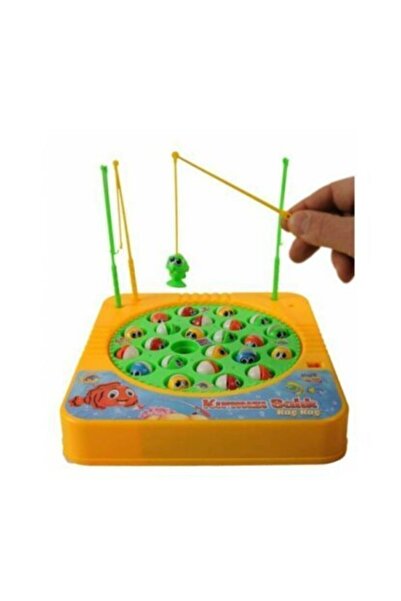 Kayyum Oyuncak Müzıkli Balık Tutma Oyuncagı Kırmızı Balık Oyunu