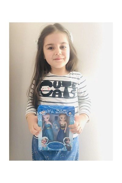 ELSA Frozen And Anna Frozen Double Toy Meat Doll 15 Cm