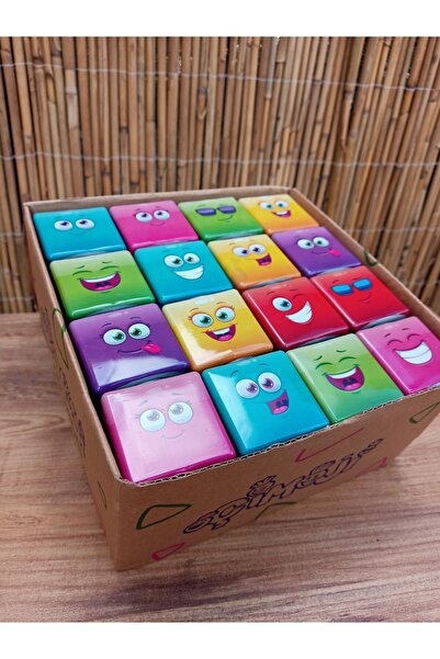 Çimoji Yeni Küp Çim Adam 27 Adet Doğum Günü Hediyelik Çim Adam Kreş Aktivite