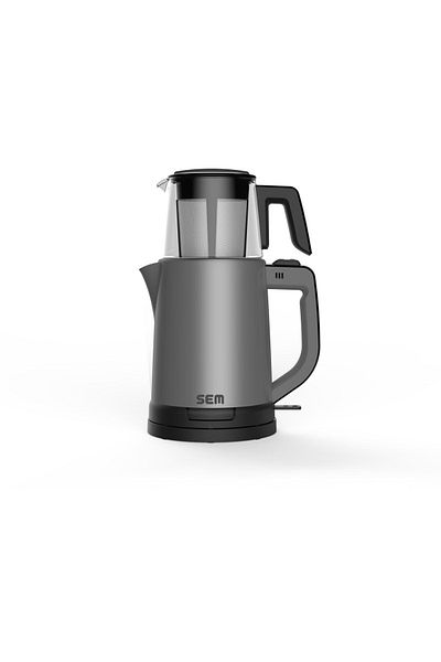 SEM Sd716 Armoni Glass Teapot Tea Machine