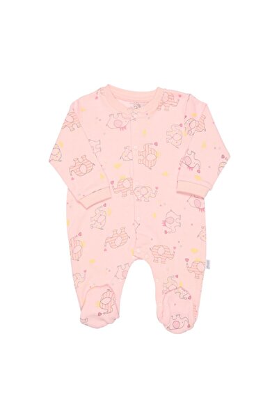Bebengo Baby Girl Elephant Booties Jumpsuit