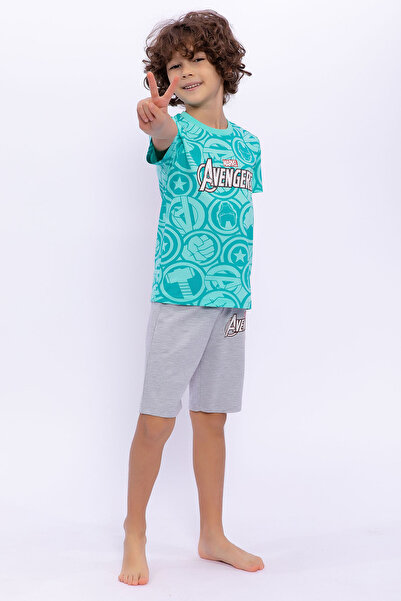 AVENGERS Ліцензований синій бермудський комплект для хлопчиків