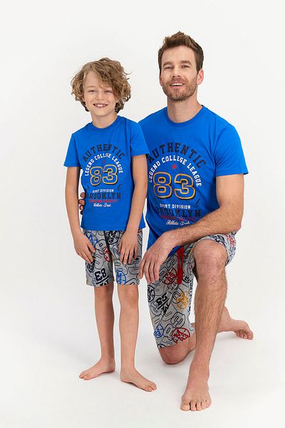 ROLY POLY Rolypoly Legend College League Cobalt Blue Youth Men's Bermuda Team