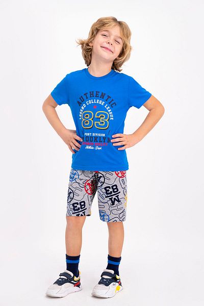 ROLY POLY Rolypoly Legend College League Cobalt Blue Youth Men's Bermuda Team