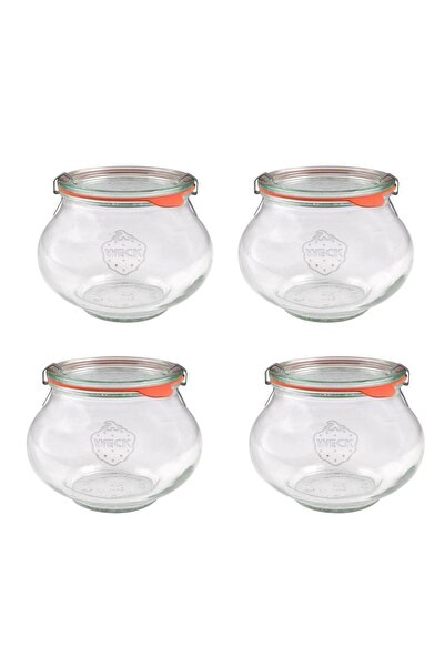 Weck 1062 Ml Deco Kavanoz Seti (4 Adet)