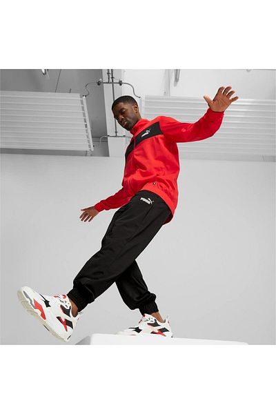 Puma Poly Suit Cl Men's Red Casual Style Tracksuit Set67742711