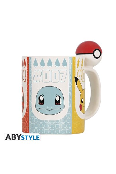 Genel Markalar POKEMON Mug 3D handle Pokéball-ABYMUGA368