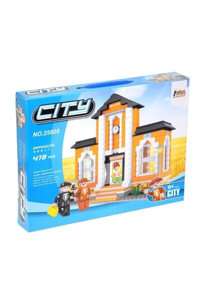 Genel Markalar 0131-25805 Asya Bricks City Blok Set / 478 Parça