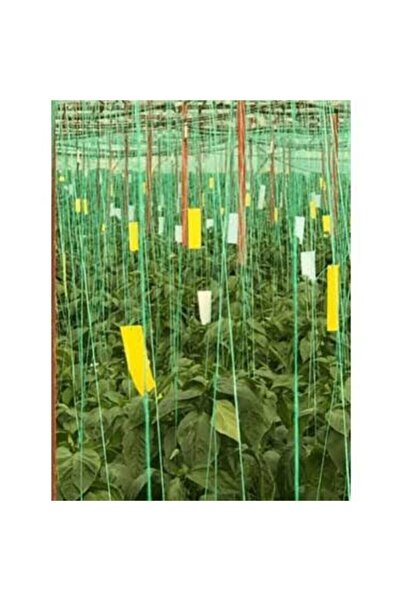 hyperlife trap Sarı Yapışkan Böcek Tuzağı Levha (TRAP) 20 Adet Sarı (10X25CM)