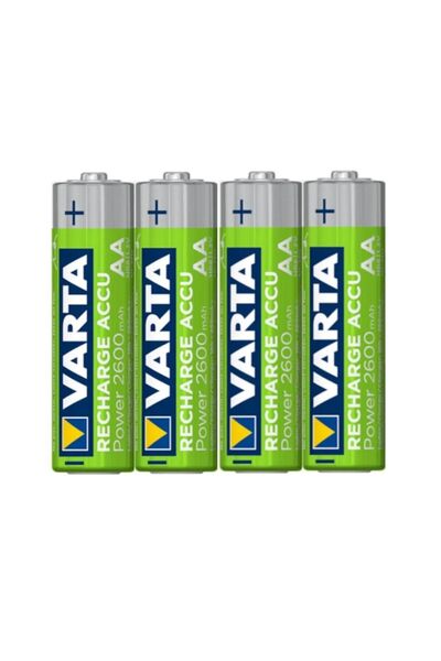 Varta Şarjlı Pil 2600 Mah Kalem Pil Aa 4'lü Paket