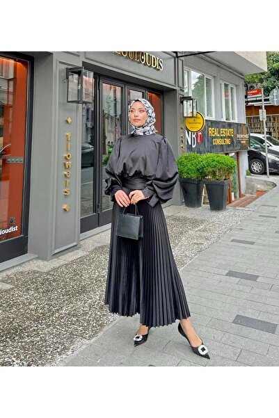 SHE SELF STYLE Pilized Skirt