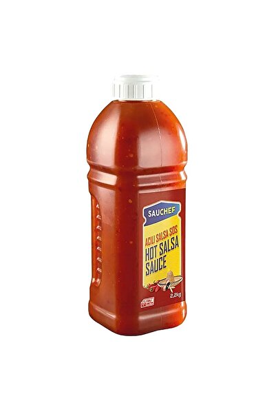 SAUCHEF Acılı Salsa Sos 2200 Gr Bidon X 6 Adet - 1 Koli
