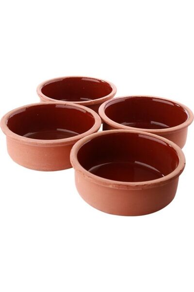 Genel Markalar Toprak Güveç Seti Büyük Boy 4'lü Paket