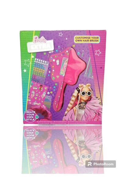 Barbie BARBİE EXTRA CUSTOMISE YOUR OWN HAIR BRUSH (TARAK TASARIM)