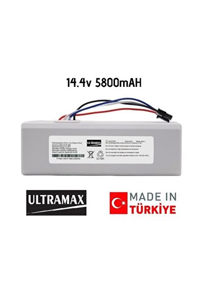 TNL Xiaomi Mop 1C Robot Süpürge için 5800mAH Ultramax Marka Batarya