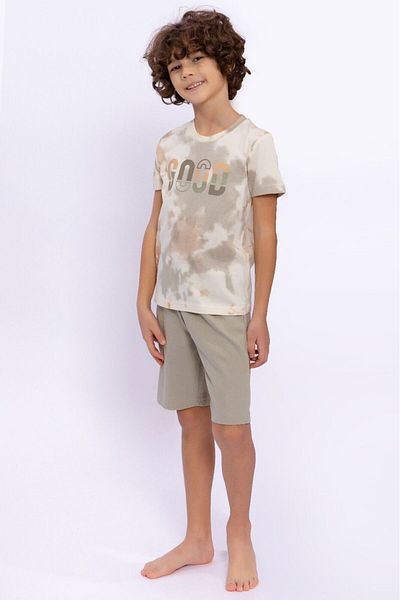 Arnetta Good Ivory Boy Bermuda Suit