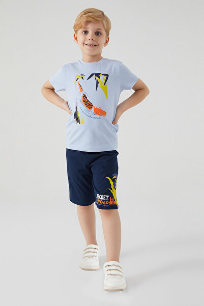 ROLY POLY Rolypoly Dan među životinjama Set bermuda za plavokosog dečaka